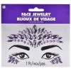 Purple Teardrop Face Gems 1 Purple Teardrop Face Gems -Party Themes Sales C943891 purple