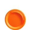 Orange Plastic Dessert Plates 20ct -Party Themes Sales CN262802 orange 2020 20Standard