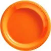Orange Plastic Dinner Plates, 10.25in, 50ct -Party Themes Sales CN262820 orange 5020 20Standard