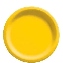 Sunshine Yellow Paper Tableware Kit For 20 Guests 10 Sunshine Yellow Paper Tableware Kit For 20 Guests -Party Themes Sales CN866280 yellow 2020 20Standard 02