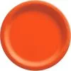 Orange Extra Sturdy Paper Dinner Plates, 10in, 50ct -Party Themes Sales CN919671 orange 5020 20Standard