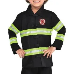 Boys Reflective Firefighter Costume -Party Themes Sales P447002 02