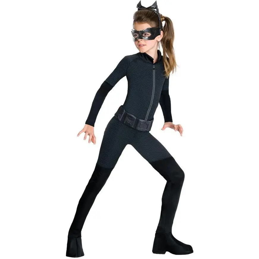 Girls Catwoman Costume - The Dark Knight Rises Batman 3 Girls Catwoman Costume - The Dark Knight Rises Batman