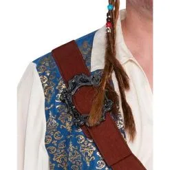 Adult Jack Sparrow Pirate Costume Plus Size -Party Themes Sales P485392 02