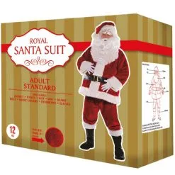 Adult Royal Santa Suit, 12pc -Party Themes Sales P543679 03