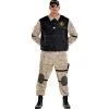 Adult Seal Team Hero Costume Plus Size 2 Adult Seal Team Hero Costume Plus Size -Party Themes Sales P592761