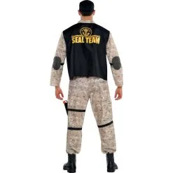 Adult Seal Team Hero Costume Plus Size 5 Adult Seal Team Hero Costume Plus Size -Party Themes Sales P592761 01
