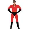 Mens Mr. Incredible Muscle Costume - The Incredibles -Party Themes Sales P592787