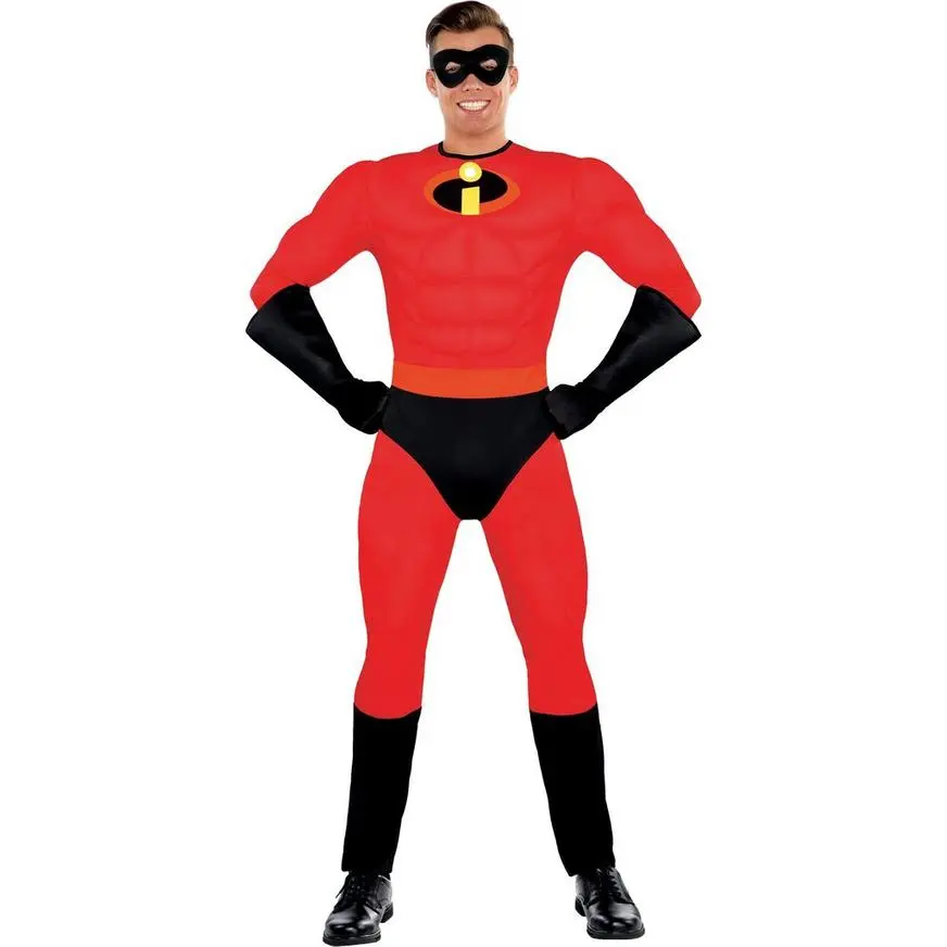 Mens Mr. Incredible Muscle Costume - The Incredibles 3 Mens Mr. Incredible Muscle Costume - The Incredibles