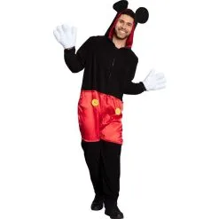 Zipster Mickey Mouse One Piece Costume -Party Themes Sales P594568 04