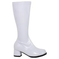 Child White Dora Go-Go Boots