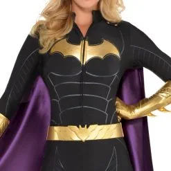 Adult Batgirl Deluxe Costume - Batman -Party Themes Sales P750583 02