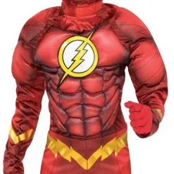 Boys The Flash Muscle Costume - DC Comics New 52 -Party Themes Sales P751000 02