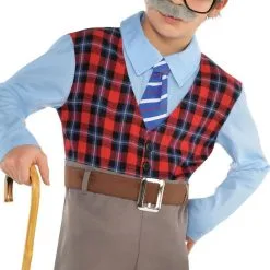 Boys Old Geezer Costume -Party Themes Sales P751096 02