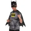 Child Batman T-Shirt With Cape 2 Child Batman T-Shirt With Cape -Party Themes Sales P752344