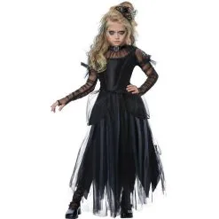 Girls Dark Princess Costume