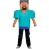 Boys Steve Costume - Minecraft 2 Boys Steve Costume - Minecraft -Party Themes Sales P757764