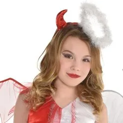 Girls Naughty & Nice Costume -Party Themes Sales P789634 01