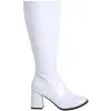 ELLIE SHOES INC Womens White Go-Go Boots -Party Themes Sales P794488