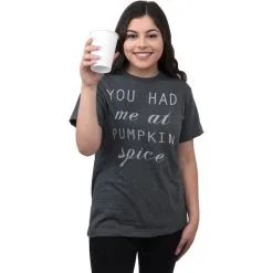 Adult Pumpkin Spice T-Shirt 5 Adult Pumpkin Spice T-Shirt -Party Themes Sales P812905 01