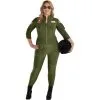 AMSCAN Womens Maverick Flight Suit Costume Plus Size - Top Gun 2 -Party Themes Sales P842679