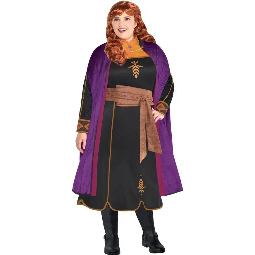 AMSCAN Adult Act 2 Anna Costume Plus Size - Frozen 2 3 AMSCAN Adult Act 2 Anna Costume Plus Size - Frozen 2