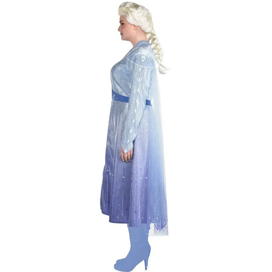 AMSCAN Adult Act 2 Elsa Costume Plus Size - Frozen 2 4 AMSCAN Adult Act 2 Elsa Costume Plus Size - Frozen 2 - Image 2