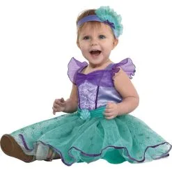 Baby Classic Ariel Costume - Disney The Little Mermaid -Party Themes Sales P842845 01