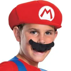 Disguise Limited Kids' Mario Deluxe Costume - Super Mario Brothers -Party Themes Sales P842922 01