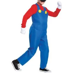Disguise Limited Kids' Mario Deluxe Costume - Super Mario Brothers -Party Themes Sales P842922 02