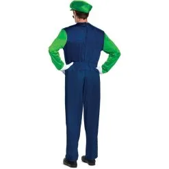 Disguise Limited Adult Luigi Costume - Super Mario Brothers -Party Themes Sales P842929 01