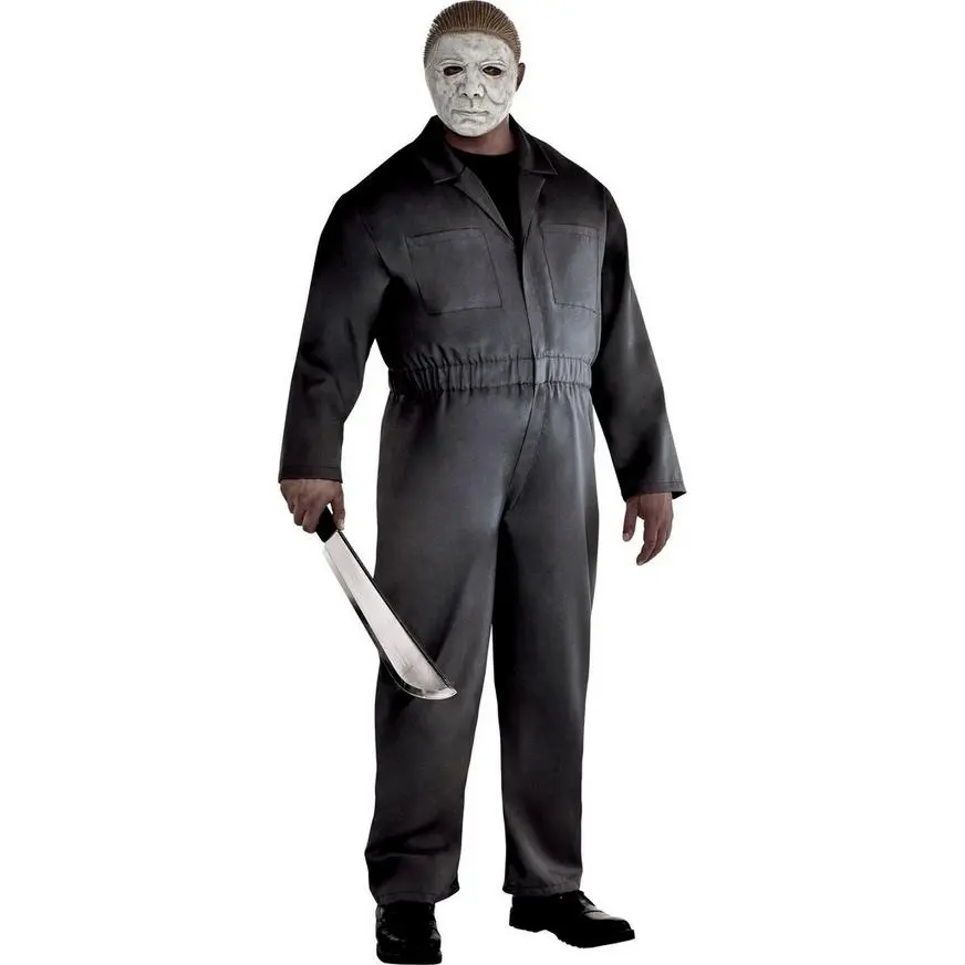 AMSCAN Adult Gray Michael Myers Costume Plus Size - Halloween 3 AMSCAN Adult Gray Michael Myers Costume Plus Size - Halloween