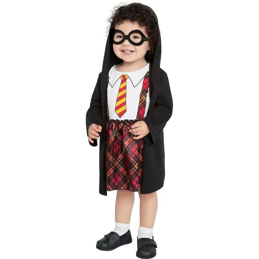 Jerry Leigh Baby Lil Plaid Wizard Costume - Harry Potter 3 Jerry Leigh Baby Lil Plaid Wizard Costume - Harry Potter