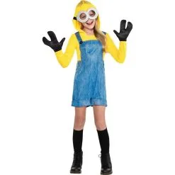 AMSCAN Girls Minion Costume - Minions 2
