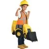 Child Construction Digger Ride-On Costume 2 Child Construction Digger Ride-On Costume -Party Themes Sales P889560