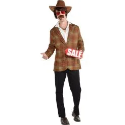 Adult Sleazy Salesman Costume Kit