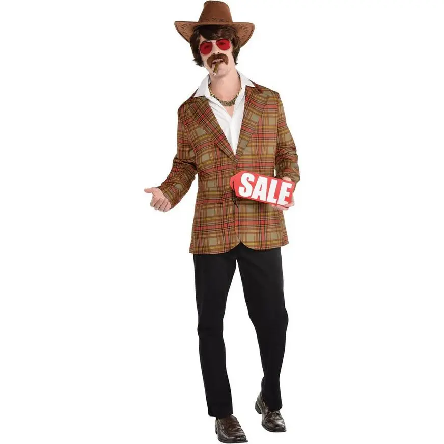 Adult Sleazy Salesman Costume Kit 3 Adult Sleazy Salesman Costume Kit