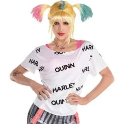 Adult Harley Quinn Graphic T-Shirt - Birds Of Prey