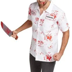 Adult Zombie Butcher Costume Accessory Kit -Party Themes Sales P890588 01