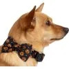 Halloween Pumpkin Bow Tie Dog Collar -Party Themes Sales P890596