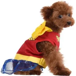 Wonder Woman Dog Costume & Toy - DC Comics -Party Themes Sales P890656 01