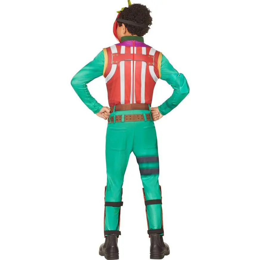 Child Tomato Head Costume - Fortnite 4 Child Tomato Head Costume - Fortnite - Image 2