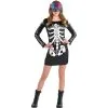 Adult Neon Day Of The Dead Dress -Party Themes Sales P895500