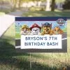 Custom PAW Patrol Adventures Yard Sign -Party Themes Sales P899796