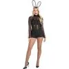 Adult Black Bunny Costume Accessory Kit -Party Themes Sales P909431