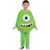 AMSCAN Kids' Mike Wazowski Costume - Pixar Monsters, Inc. -Party Themes Sales P919133