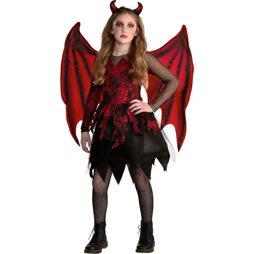 AMSCAN Kids' Demonica Costume 3 AMSCAN Kids' Demonica Costume