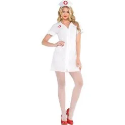 AMSCAN Adult Hospital Honey Nurse Costume