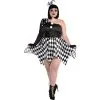 AMSCAN Adult Bad Jester Costume - Plus Size 1 AMSCAN Adult Bad Jester Costume - Plus Size -Party Themes Sales P919317