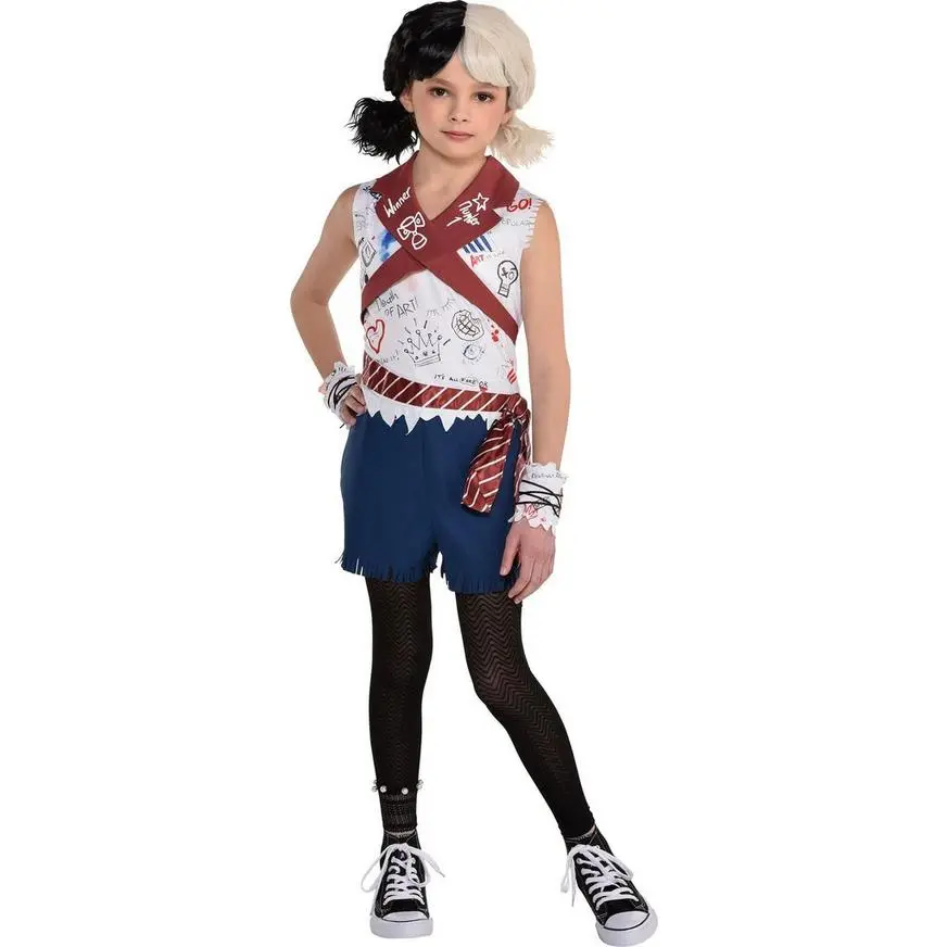 AMSCAN Kids' Gym Class Estella Costume - Cruella 3 AMSCAN Kids' Gym Class Estella Costume - Cruella